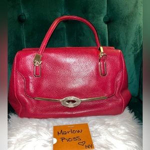 Madison Madeline East/West Satchel In Leather